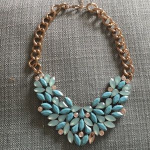 Blue Statement Necklace